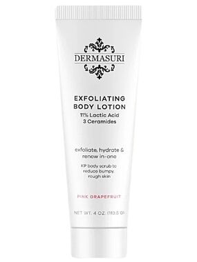Dermasuri Pink Grapefruit Exfoliating Body Lotion 4oz